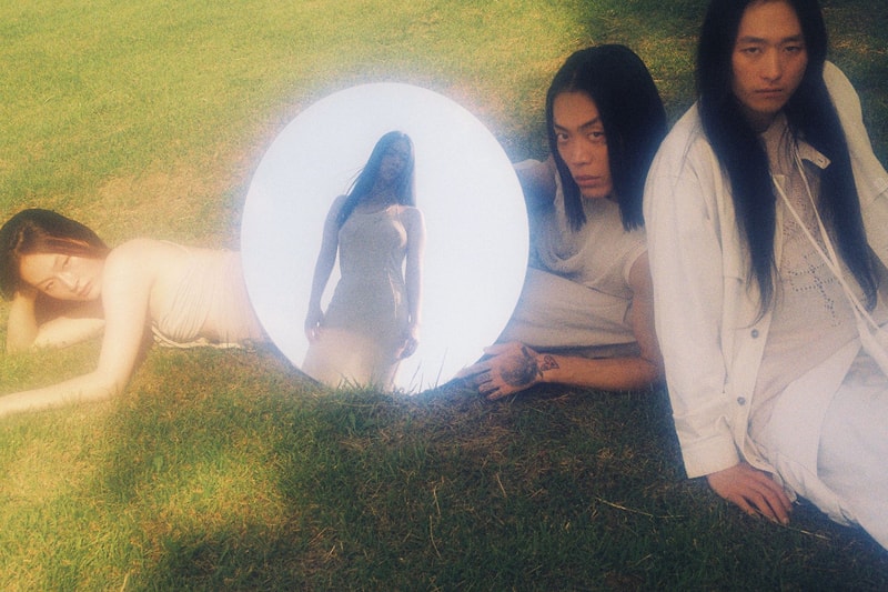Hyein Seo Spring/Summer 2021 SS21 Moon Palace Editorial Mirror All-White Outfits