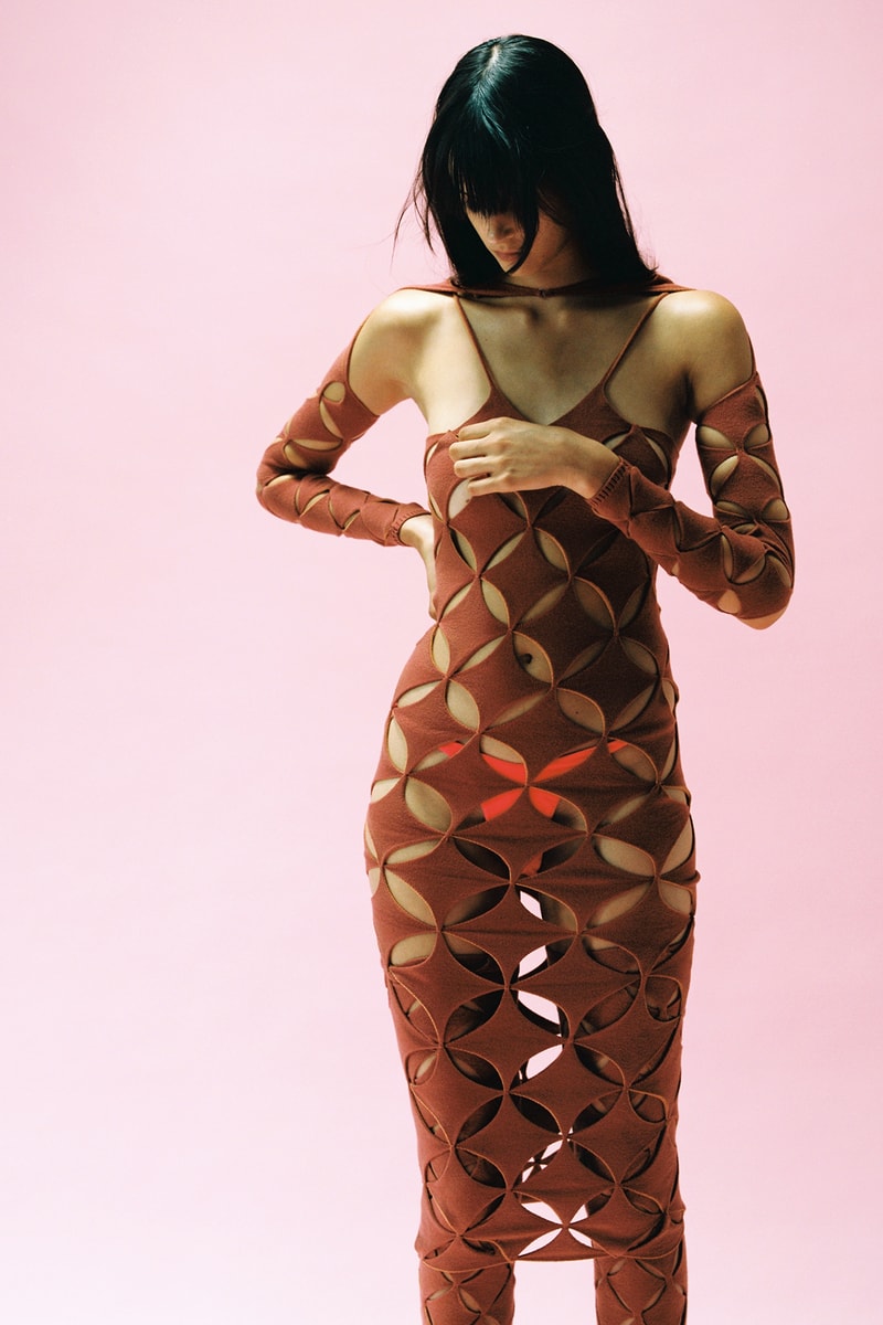 Isa Boulder Winter 2021 Collection Lookbook Swimwear Knitwear Crochet Argyle Bali Indonesia Fashion Brand Cecilia Lia Basari Yuli Suri Dress Sleeves