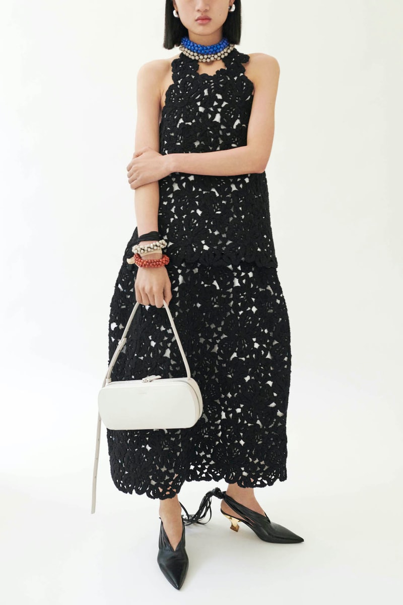 Jil Sander Resort 2022 Womens Collection Lookbook Dress Handbag Sandals Pants