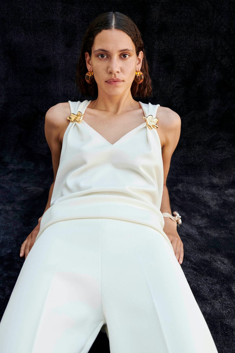 Jil Sander Resort 2022 Womens Collection Lookbook Dress Handbag Sandals Pants