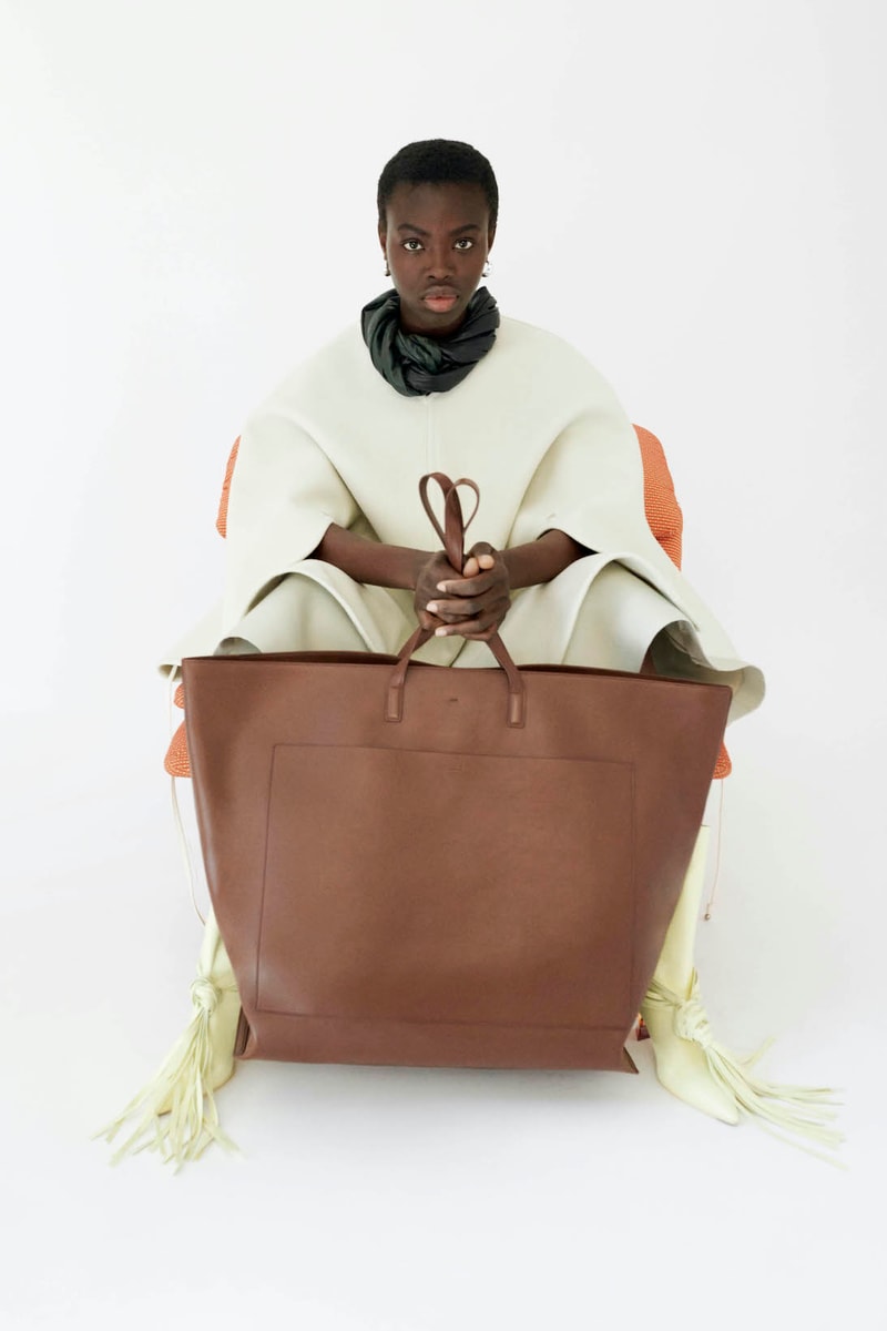 Jil Sander Resort 2022 Womens Collection Lookbook Dress Handbag Sandals Pants