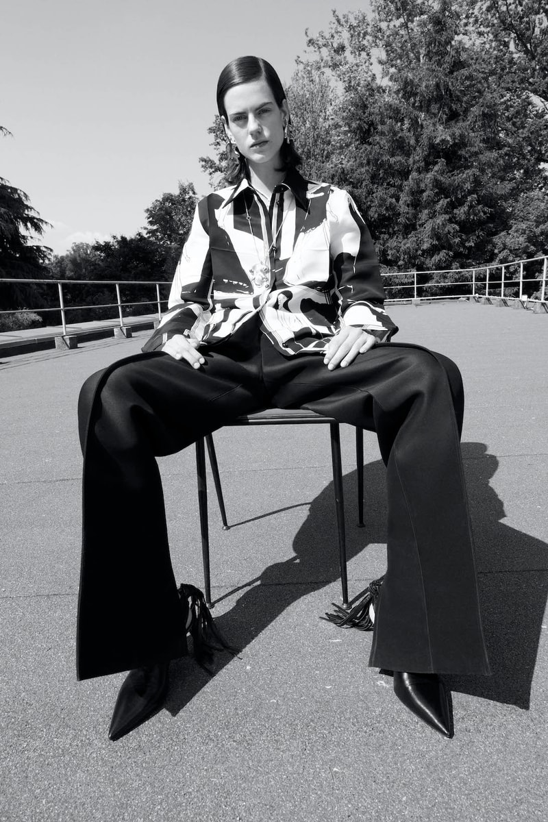 Jil Sander Resort 2022 Womens Collection Lookbook Dress Handbag Sandals Pants