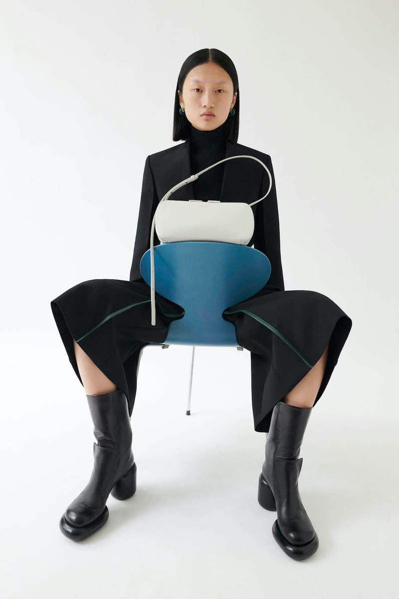 Jil Sander Resort 2022 Womens Collection Lookbook Dress Handbag Sandals Pants