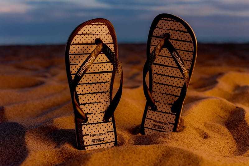 Havaianas Drops Black-and-White Flip Flops With Illustrator Joshua Vides