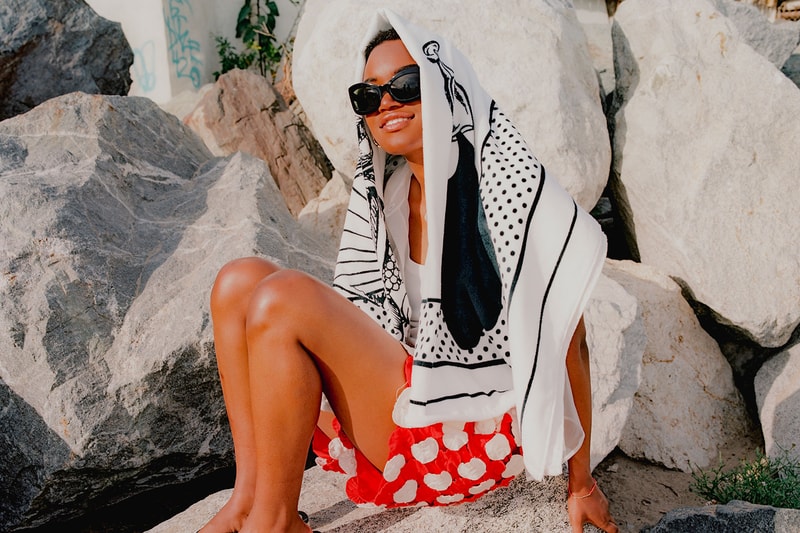 Havaianas Joshua Vides Reality to Idea Beach Towel Sunglasses
