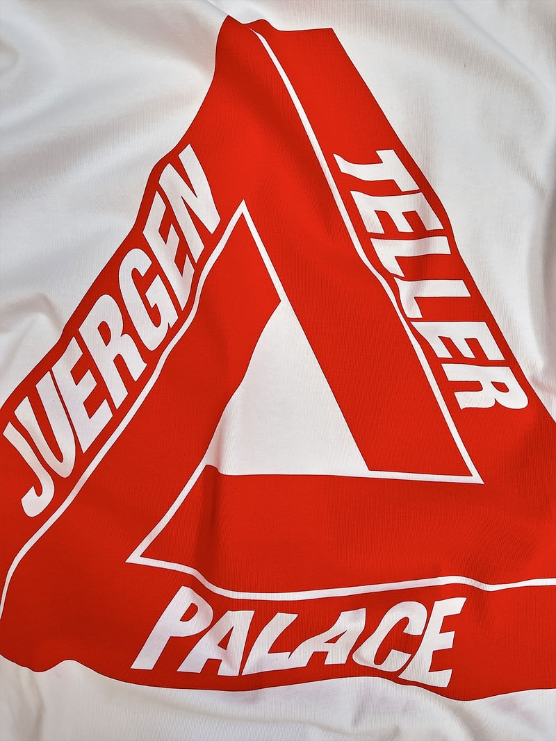 palace skateboards juergen teller collaboration hoodies bags newspaper release date info 