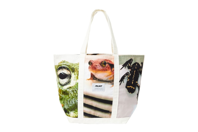 palace skateboards juergen teller collaboration hoodies bags newspaper release date info 