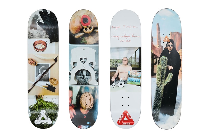 palace skateboards juergen teller collaboration hoodies bags newspaper release date info 