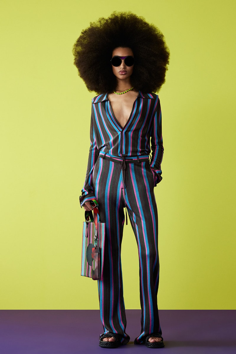 kenneth ize karl lagerfeld collaboration spring summer carine roitfeld sustainable knitwear release price where to buy