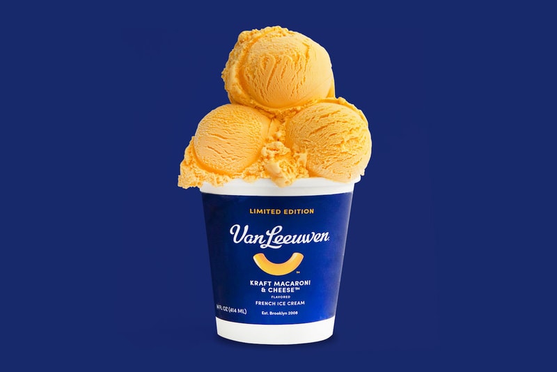 Kraft Van Leeuwen Macaroni and Cheese Ice Cream Flavor