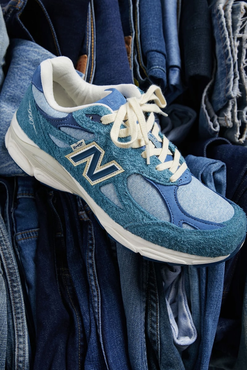 Levi's New Balance NB 990v3 Collaboration Denim Indigo Details