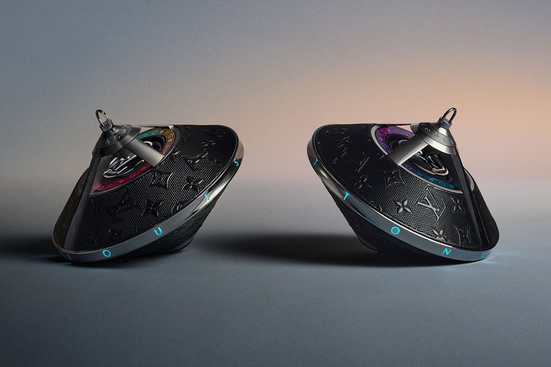 louis vuitton horizon light up speaker design details