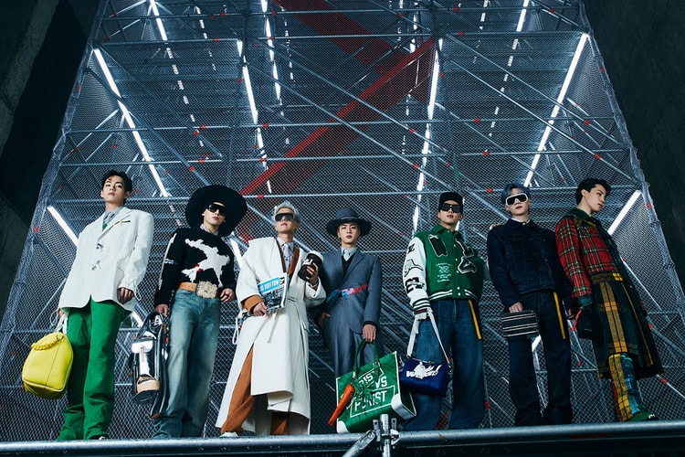 BTS Leads Louis Vuitton Men's FW21 Runway in Seoul