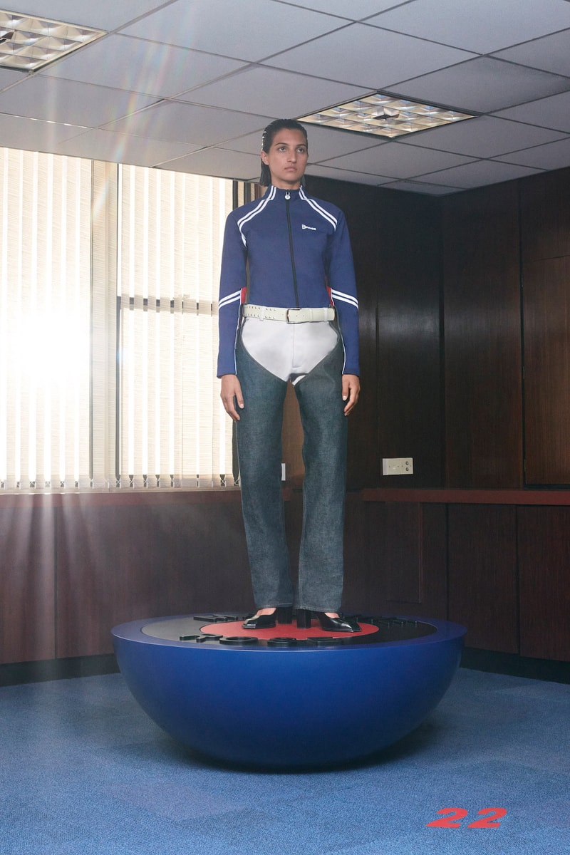 Martine Rose Fall/Winter 2021 FW21 Collection Lookbook Jacket Pants Denim Jeans Long Sleeve Top