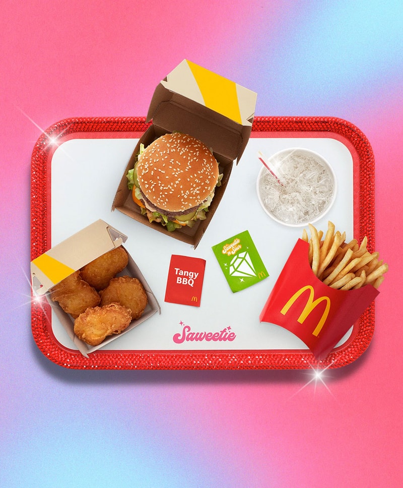 mcdonalds the saweetie meal collaboration