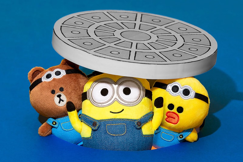 Minions LINE FRIENDS Collaboration BROWN SALLY Stuffed Toy