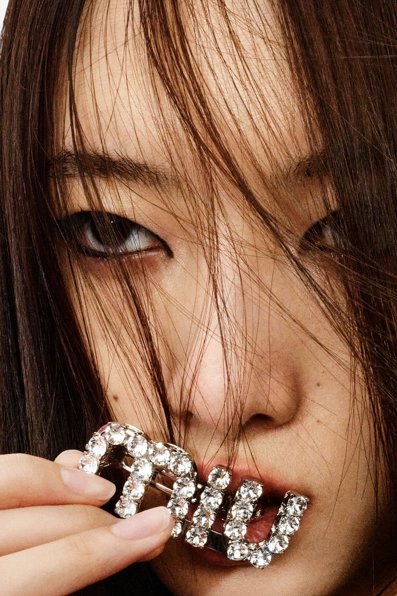 Miu Miu Qixi Chinese Valentine's Day Logo Hair Clip