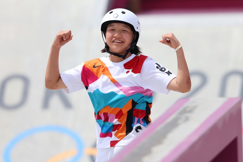 Momiji Nishiya Tokyo Olympics Women's Street Skateboarding Finals