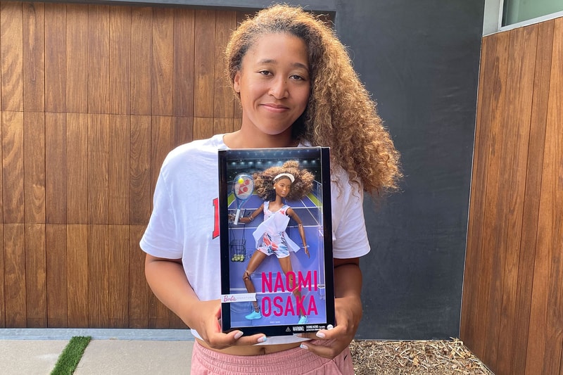 Naomi Osaka Barbie Mattel Figure Box Packaging