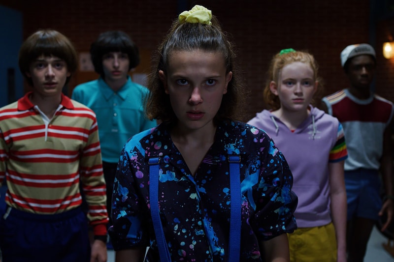 Netflix Stranger Things Immersive Experience Milly Bobby Brown Eleven Mike Wheeler Finn Wolfhard Noah Schnapp Will Caleb McLaughlin Lucas Sinclair Sadie Sink Max