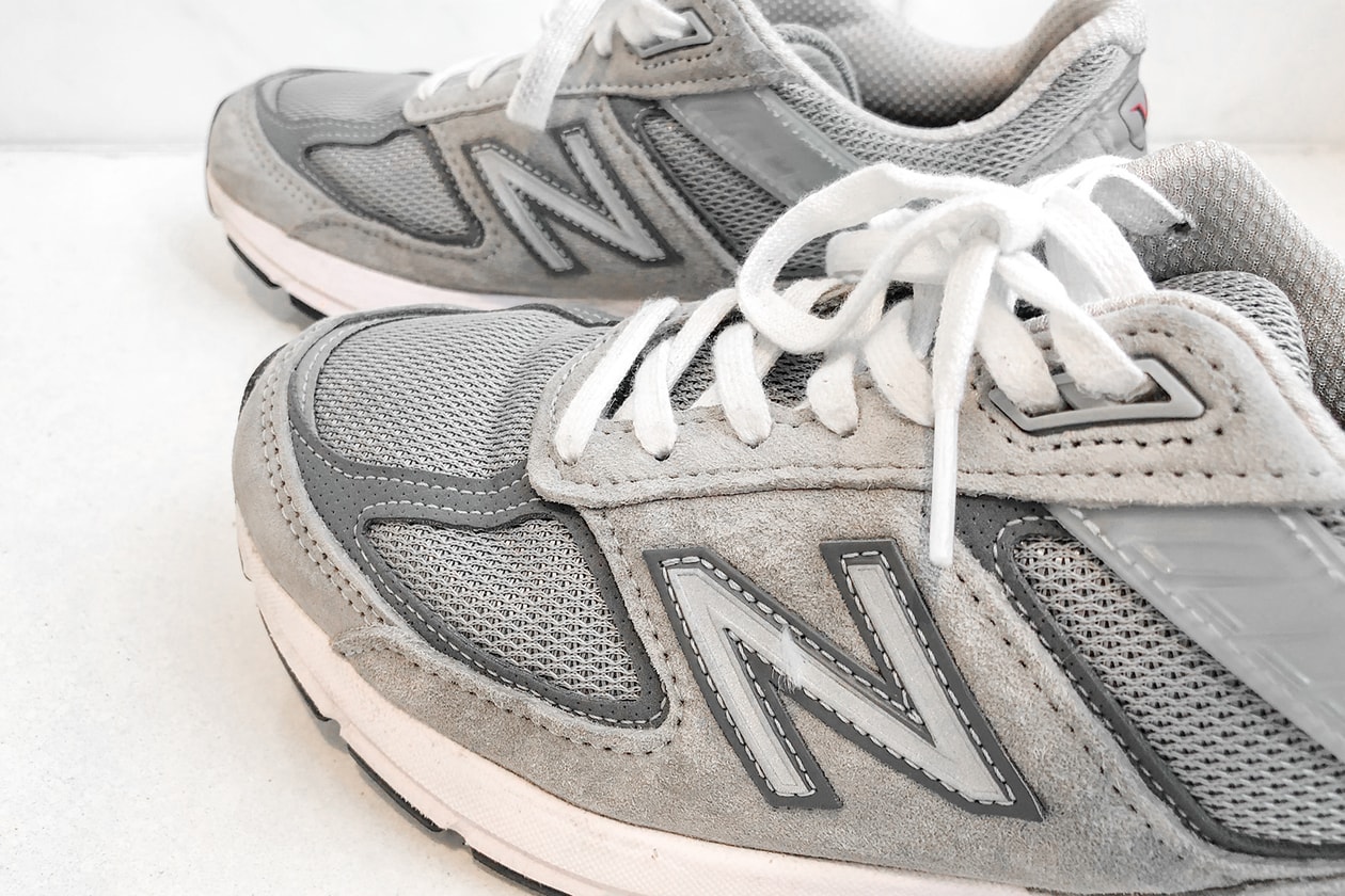 New Balance 990v5 990 Sneakers Footwear Shoes Kicks Women's Sneaker Running Shoes Grey Castlerock