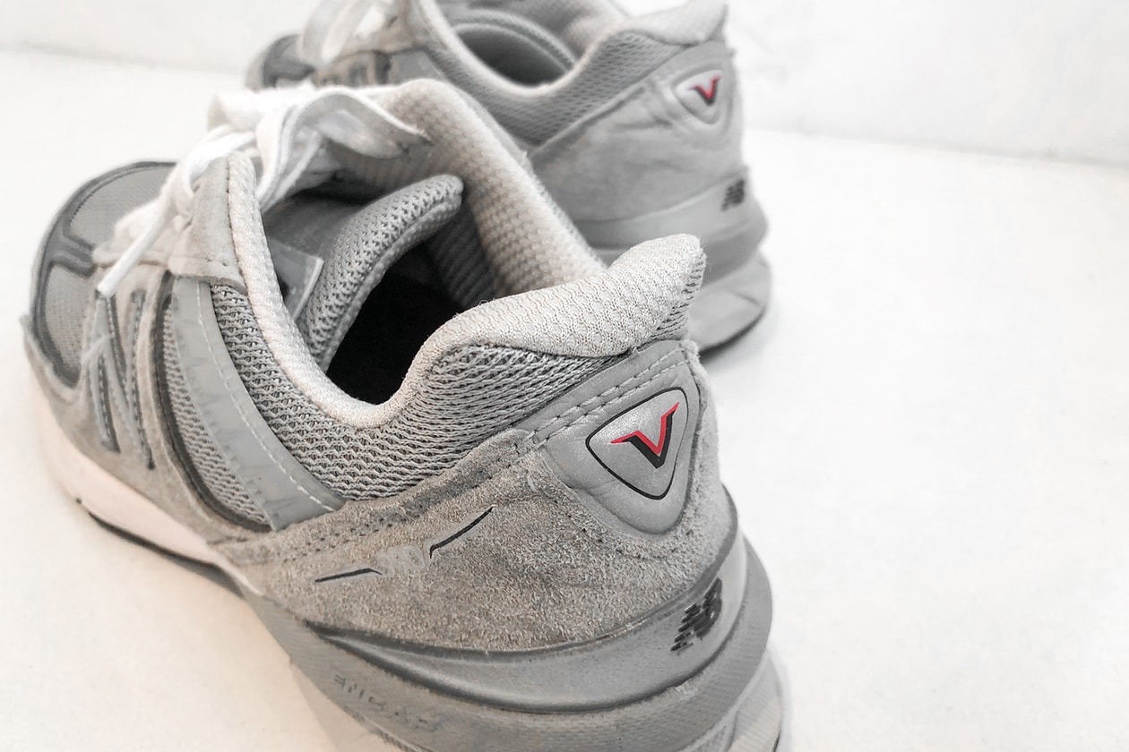 New Balance 990v5 990 Sneakers Footwear Shoes Kicks Women's Sneaker Running Shoes Grey Castlerock