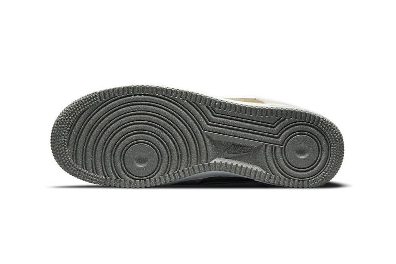 Nike Air Force 1 AF1 Low Toasty Sail Rattan Brown Kelp Outsole Bottom