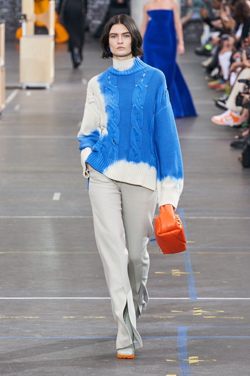 off-white virgil abloh fall winter collection runway laboratory of fun bella hadid amber valletta joan smalls m.i.a. watch 