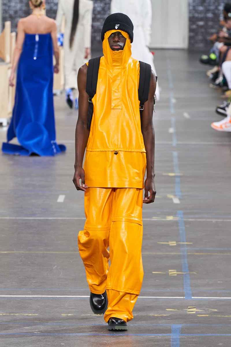 off-white virgil abloh fall winter collection runway laboratory of fun bella hadid amber valletta joan smalls m.i.a. watch 