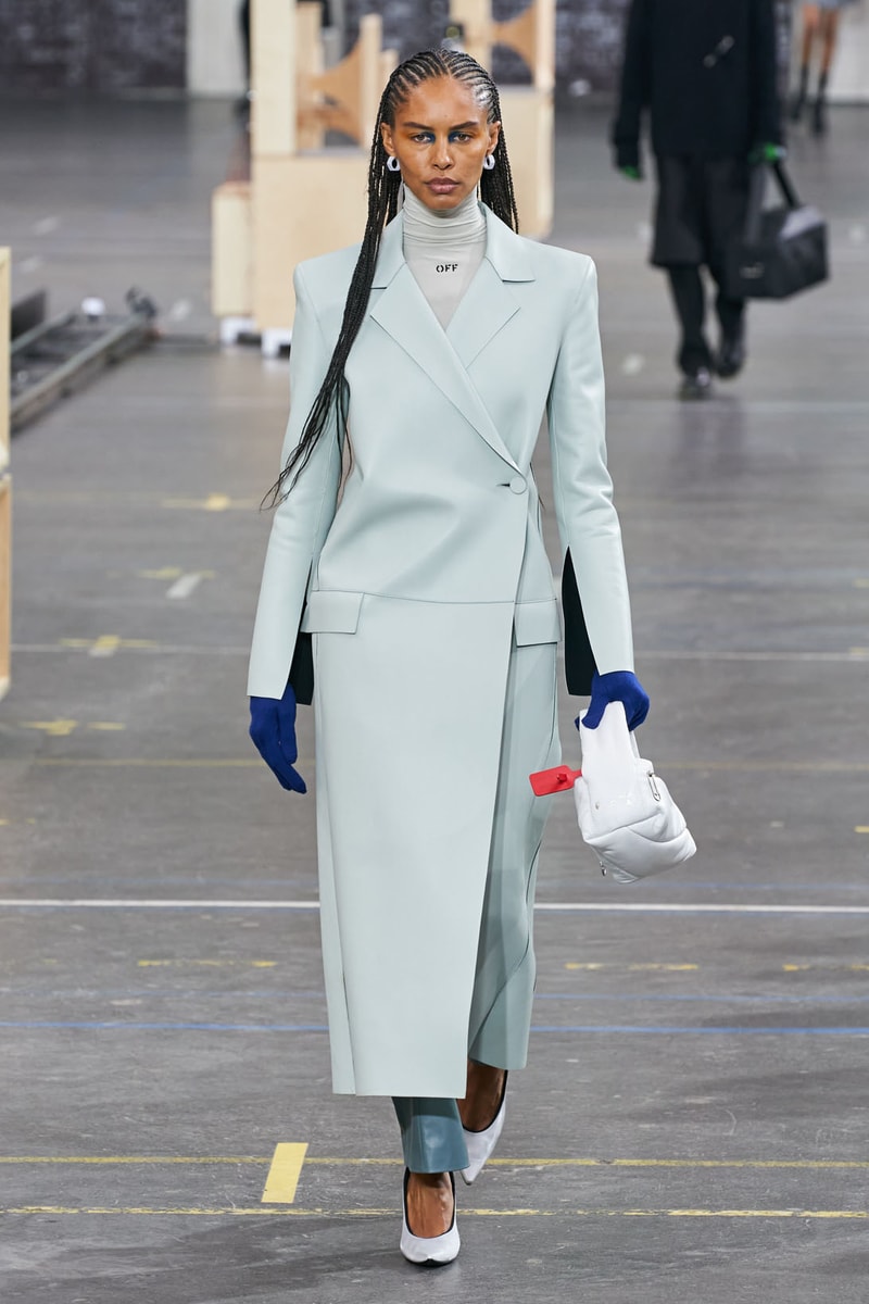 off-white virgil abloh fall winter collection runway laboratory of fun bella hadid amber valletta joan smalls m.i.a. watch 
