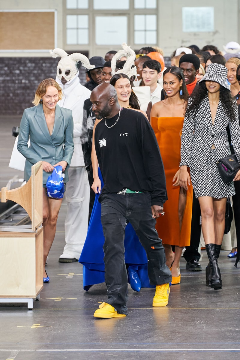 Off-White Fall/Winter 2021 Virgil Abloh Runway Finale Designer