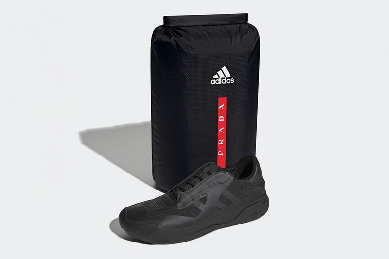 Prada adidas A+P LUNA ROSSA 21 Collaboration Core Black Bag Packaging