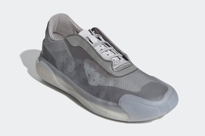 Prada adidas A+P LUNA ROSSA 21 Collaboration Gray Silver Upper