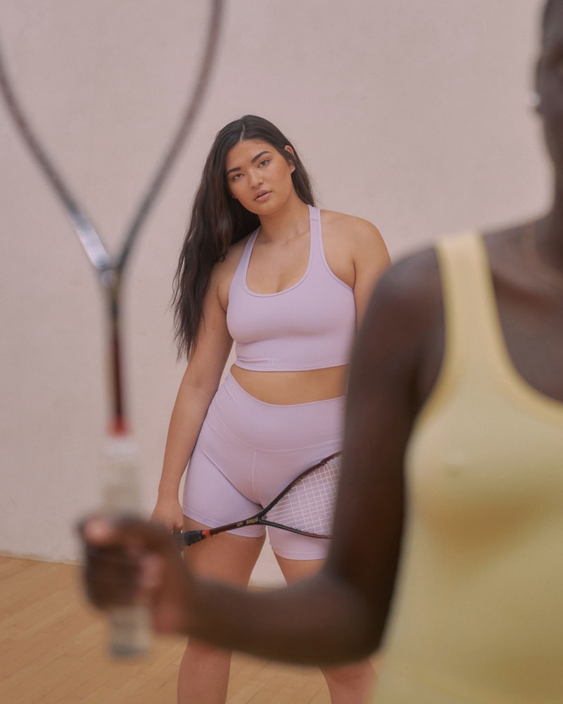 Sportswear Athleisure Squash Bra Top Shorts