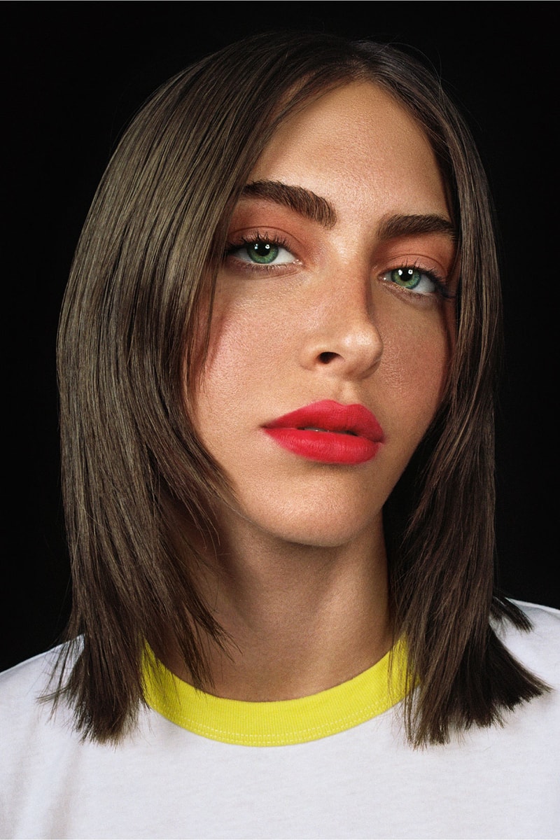 Simi Haze Khadra SIMIHAZE Beauty Brand Campaign Makeup Hugo Comte Lipstick Eyeshadow