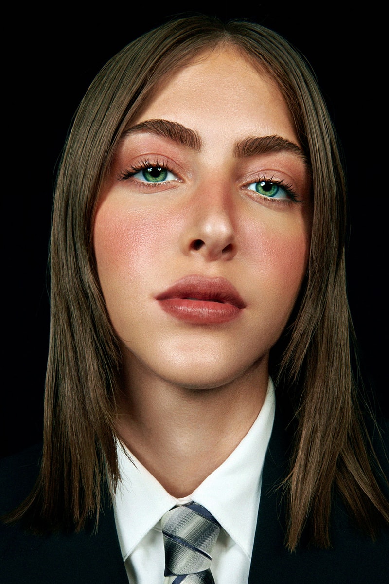 Simi Haze Khadra SIMIHAZE Beauty Brand Campaign Makeup Hugo Comte Closeup Face Lipstick