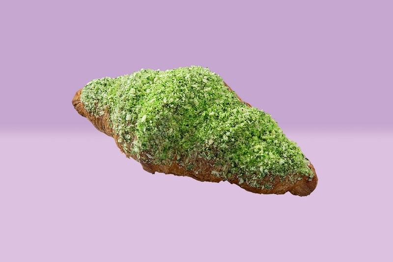 Starbucks Summer Coriander Cilantro Garlic Croissant