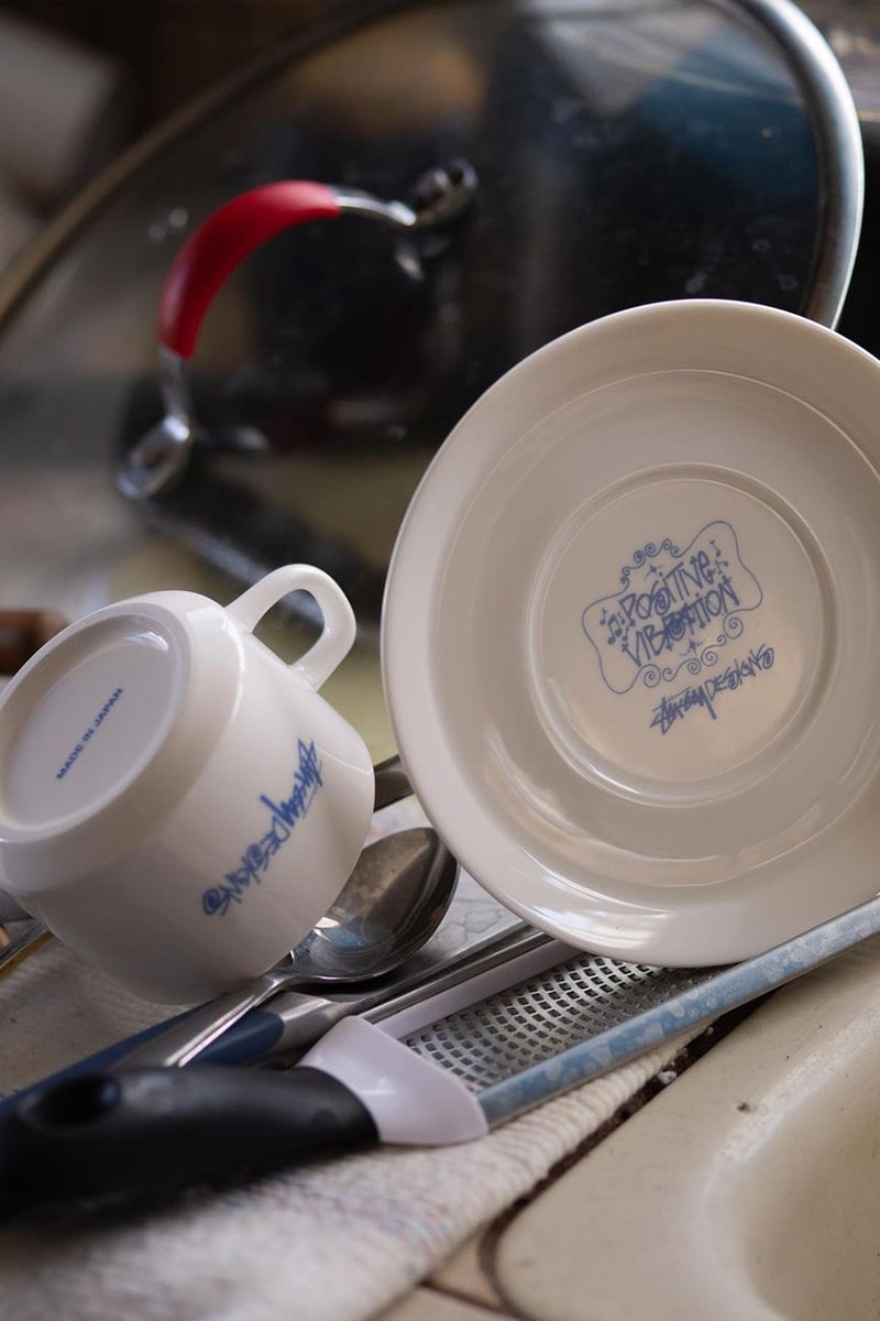Stussy Kitchen Accessories Collection Plates Mug Cup