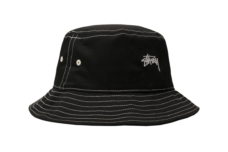 Stussy Our Legacy WORK SHOP 2021 Collaboration bucket hat logo
