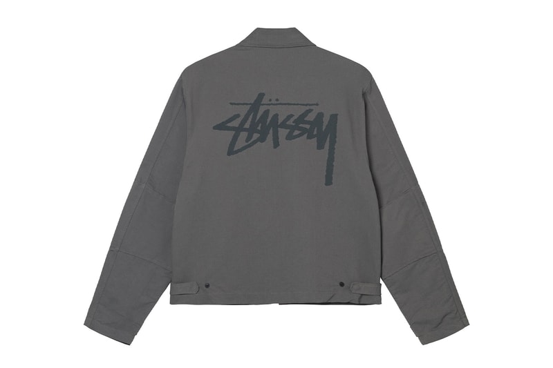 Stussy Our Legacy WORK SHOP 2021 Collaboration jacket back logo
