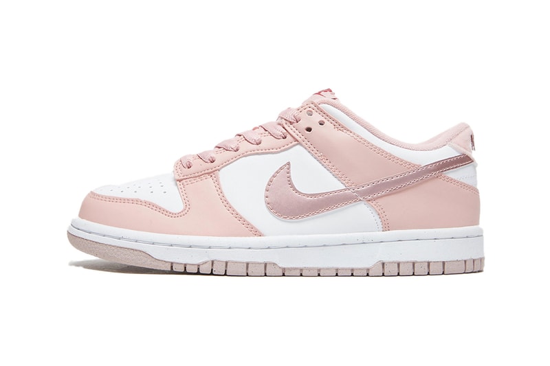 Nike dunk low Pink Velvet Pastel Sneakers Girls GS Sizing