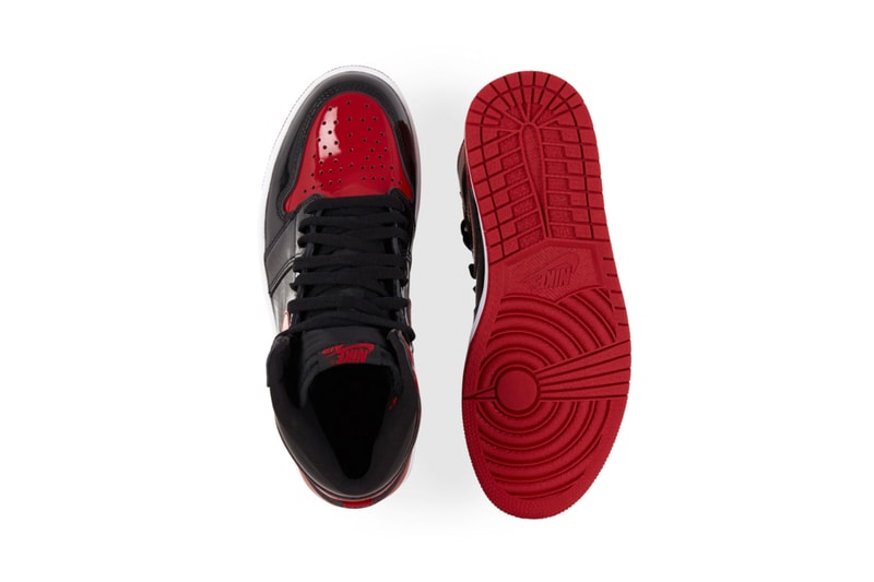 Nike Air Jordan 1 AJ1 OG Red Black Sneakers