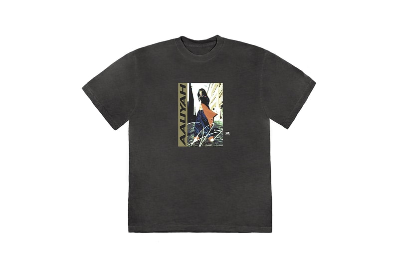 Aaliyah One In A Million Album Merch Collection tshirt tee