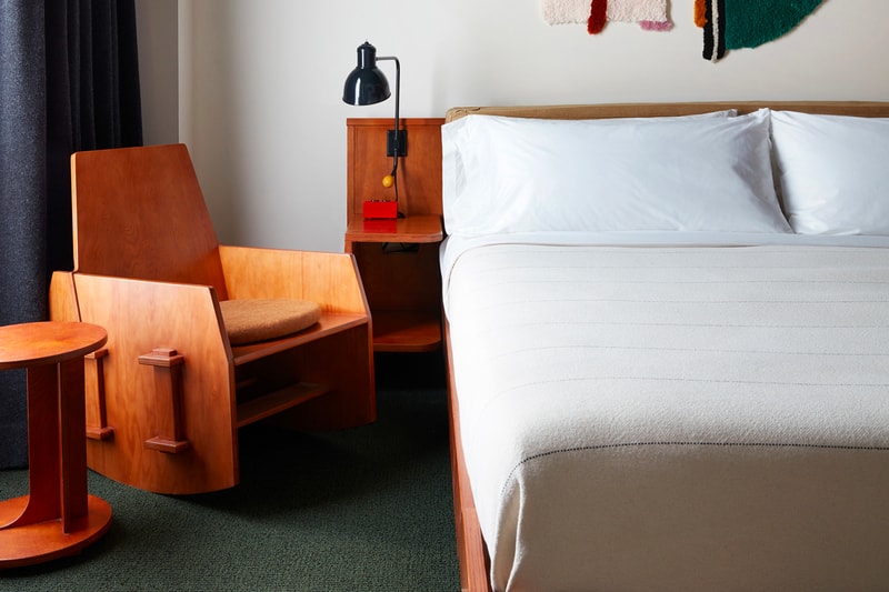 Ace Hotel New York NYC Brooklyn Bedroom Lamp Chair
