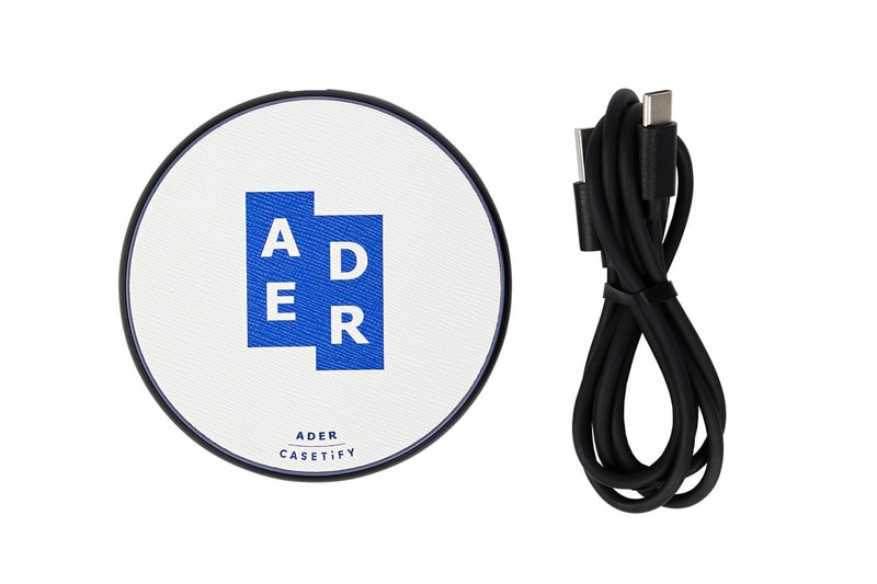 ADERERROR Casetify Collaboration Tech Accessories Wireless Charging Pad