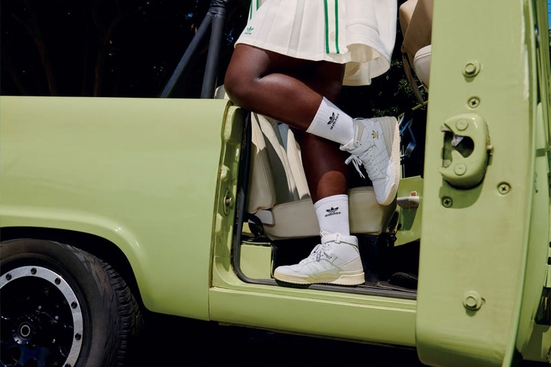 adidas Originals Forum 84 High Sneakers Campaign White