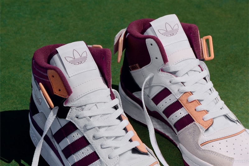 adidas Originals Forum Sneakers Campaign Exhibit Mid Details Tongue