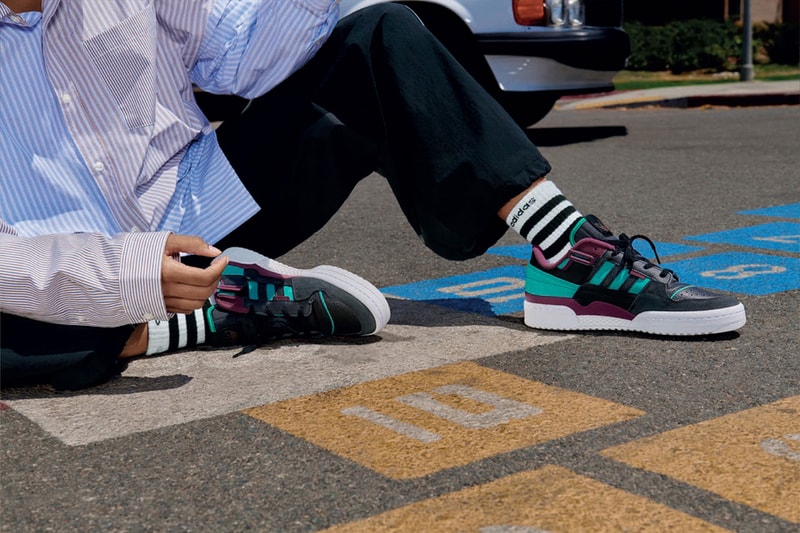 adidas Originals Forum Sneakers Campaign Exhibit Low Black