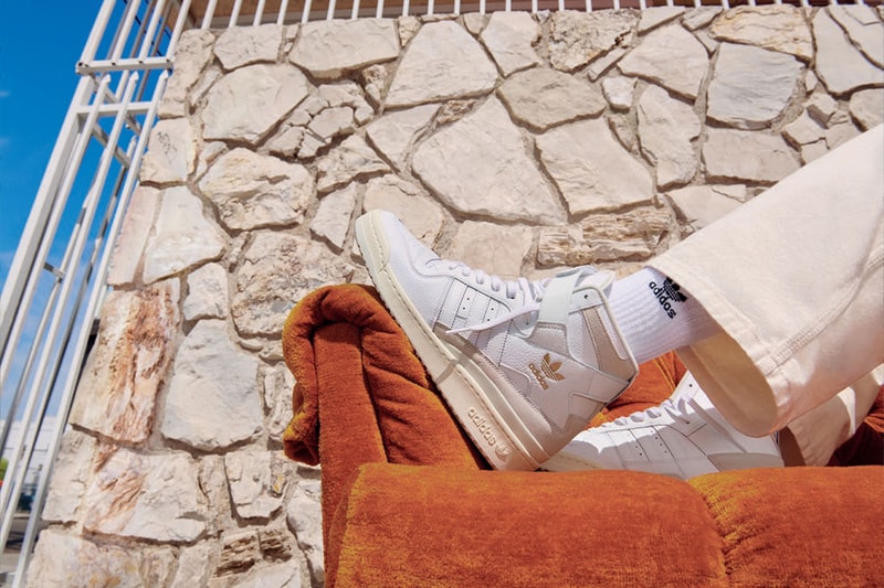 adidas Originals Forum 84 High Sneakers Campaign White