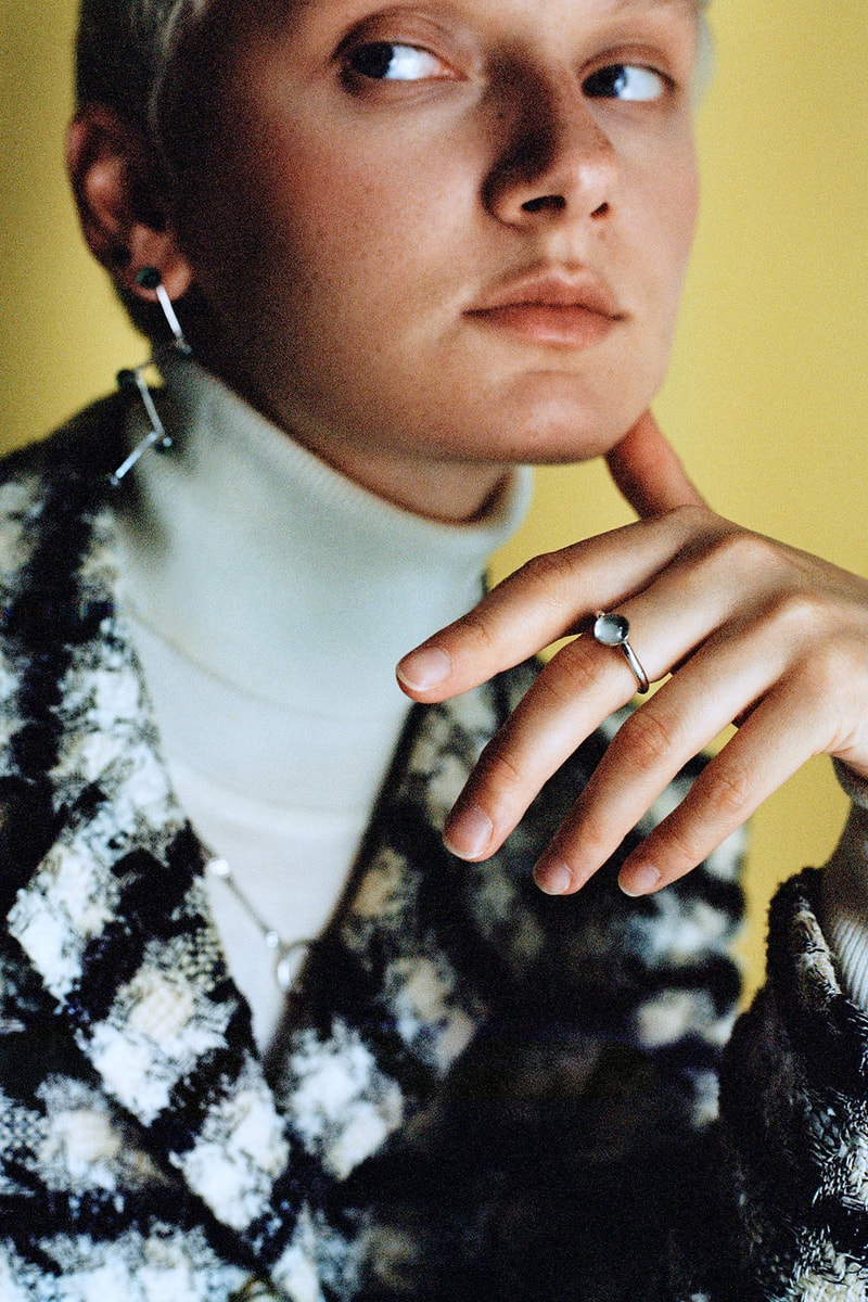russian brand avgvst jewelry rings face earrings